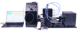 Complete iSpecLIBS-FF stand-off LIBS elemental analyzer with control unit and computer