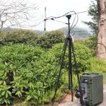 iSpecSIF system deployed on a tripod for long-term vegetation monitoring